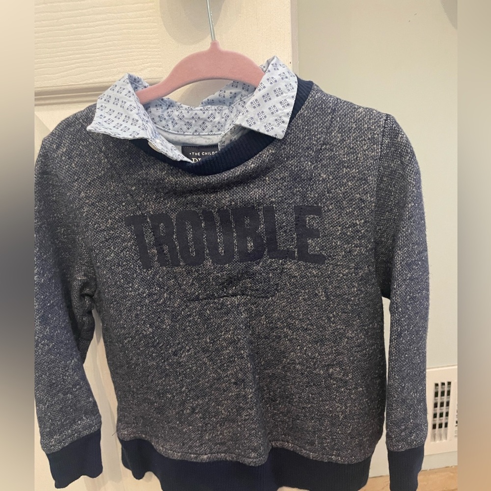 The children’s place size 18-24 months collared sweater